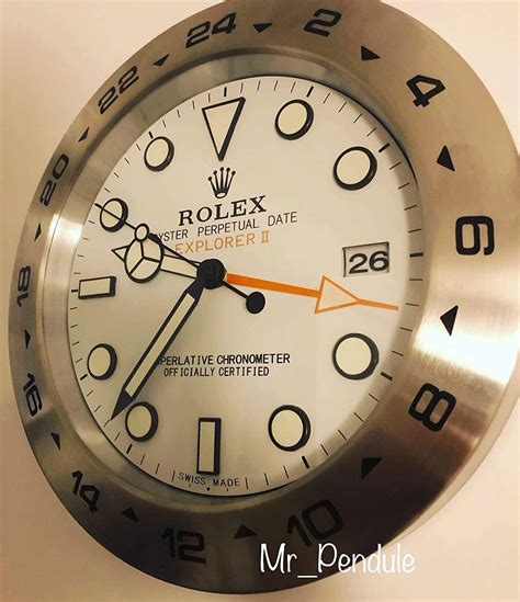 rolex explorer wanduhr|Rolex explorer watch.